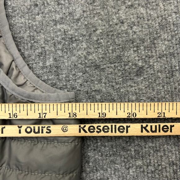 Patagonia Jacket Light Gray Nano Puff Womens Quilted Vest Size Medium - Picture 9 of 10